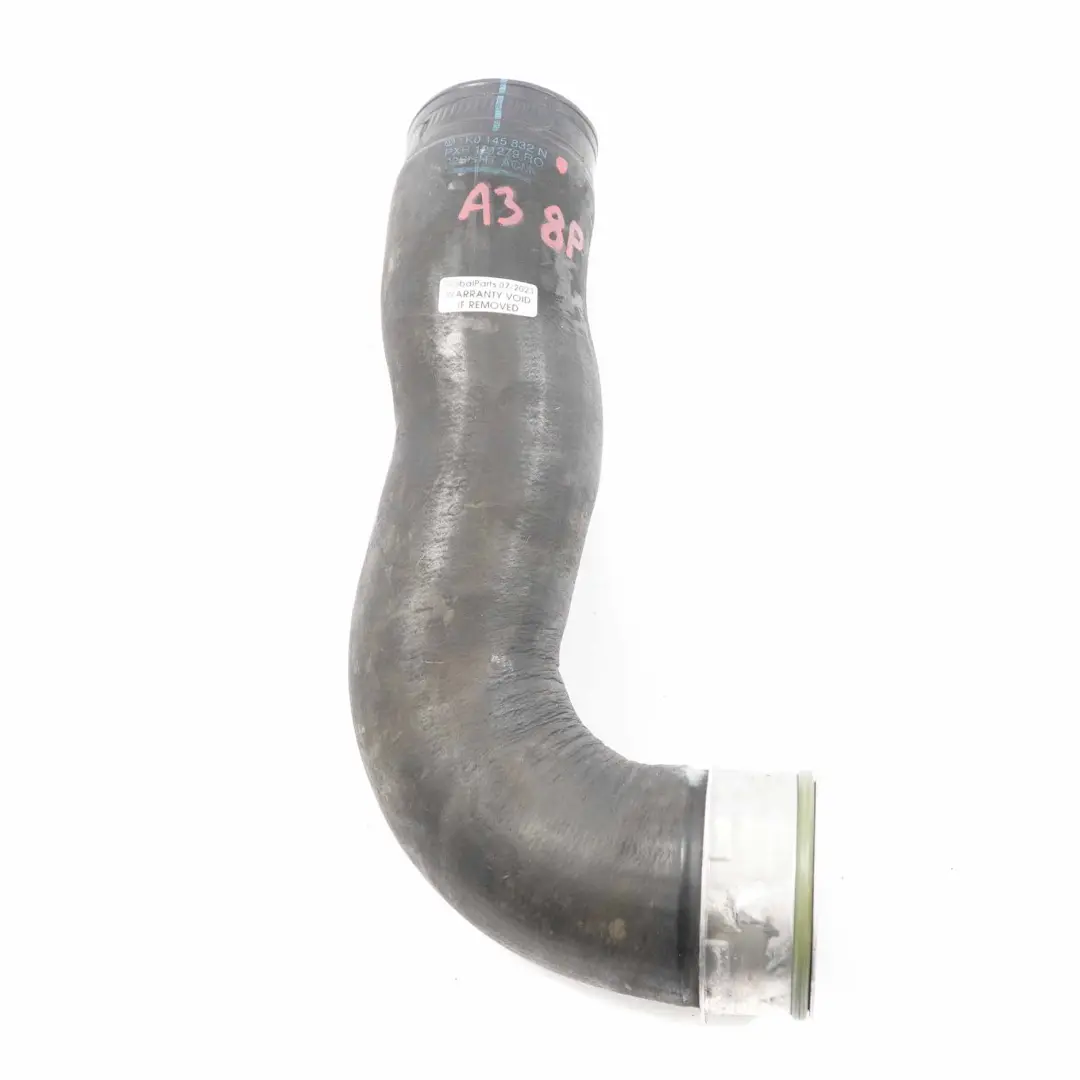 Audi A3 8P 2.0 TDI Turbo Intercooler Air Intake Pipe Hose Line - SKU 1K0145832N - Part number 1K0145832N