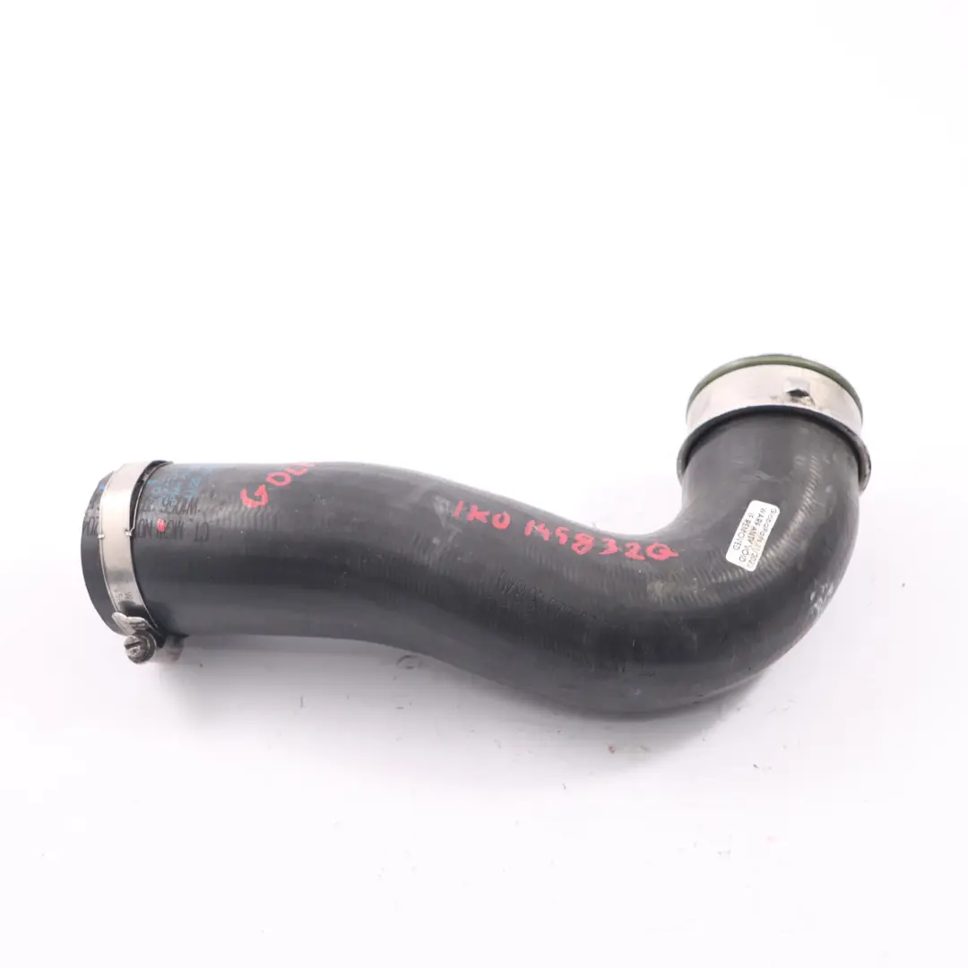 Mk5 2.0 TDI Intake Hose Air Charge Intercooler Pipe Line to VW Golf with Part number 1K0145832Q VW Golf Mk5 2.0 TDI Intake Hose Air Charge Intercooler Pipe Line - SKU 1K0145832Q - Part number 1K0145832Q