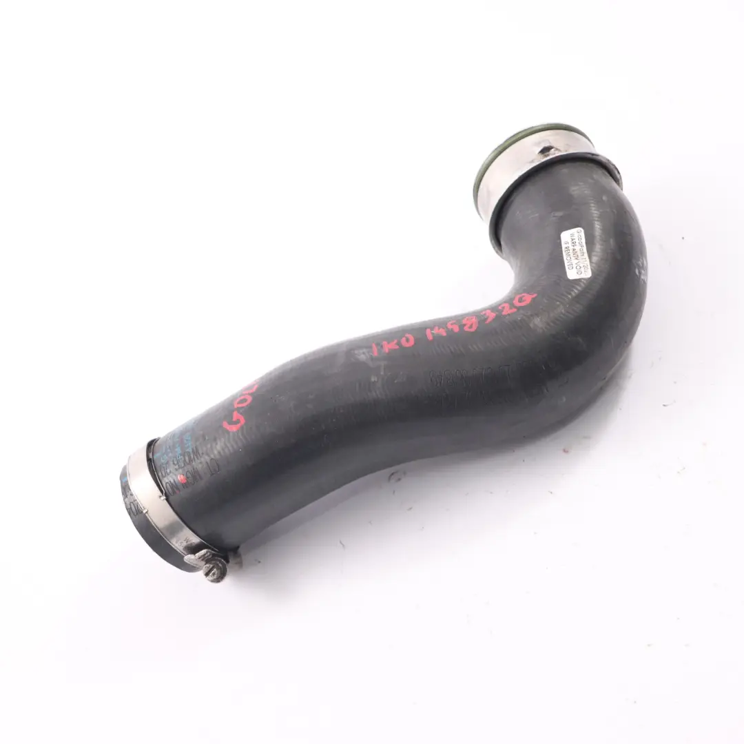 VW Golf Mk5 2.0 TDI Intake Hose Air Charge Intercooler Pipe Line - SKU 1K0145832Q - Part number 1K0145832Q