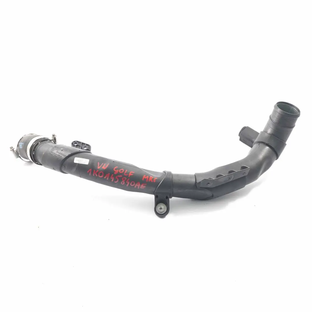 VW Golf 6 Seat Leon 1.6TDI CAY Tuyau charge Admission d'air de l'intercooler - SKU 1K0145840AE - Numéro de pièce 1K0145840AE