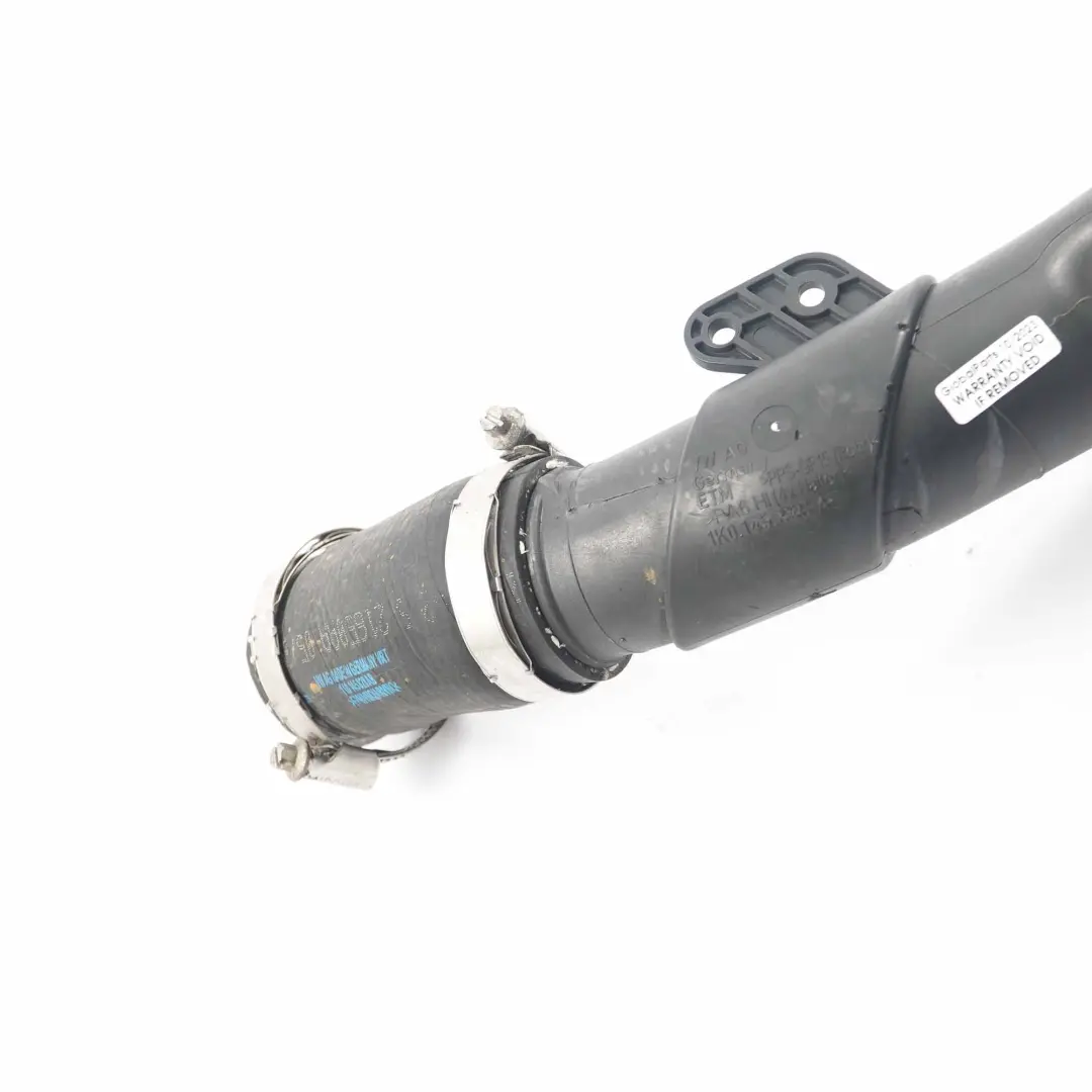 Mk6 VI Seat Leon 1.6 TDI CAY Turbo Intercooler Pipe Hose to VW Golf with Part number 1K0145840AE VW Golf Mk6 VI Seat Leon 1.6 TDI CAY Turbo Intercooler Pipe Hose - SKU 1K0145840AE - Part number 1K0145840AE