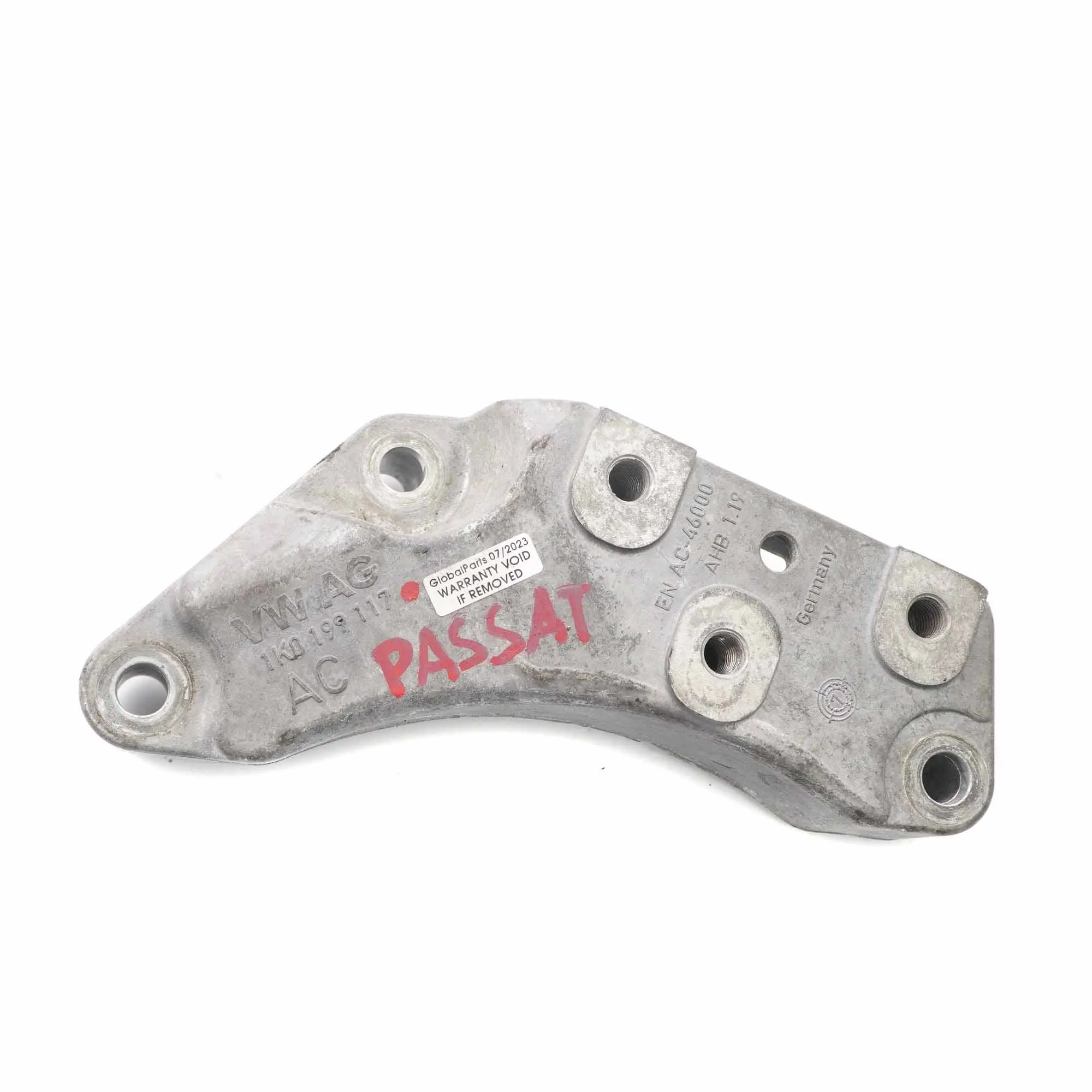 VW Passat B6 Gearbox Mount Manual Transmission Holder Bracket 1K0199117AC