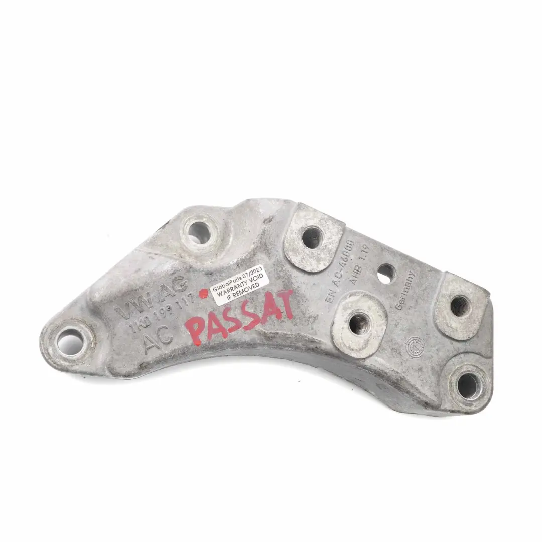  Soporte caja cambios Volkswagen Passat B6 Soporte transmisión manual - SKU 1K0199117 - Número de pieza 1K0199117