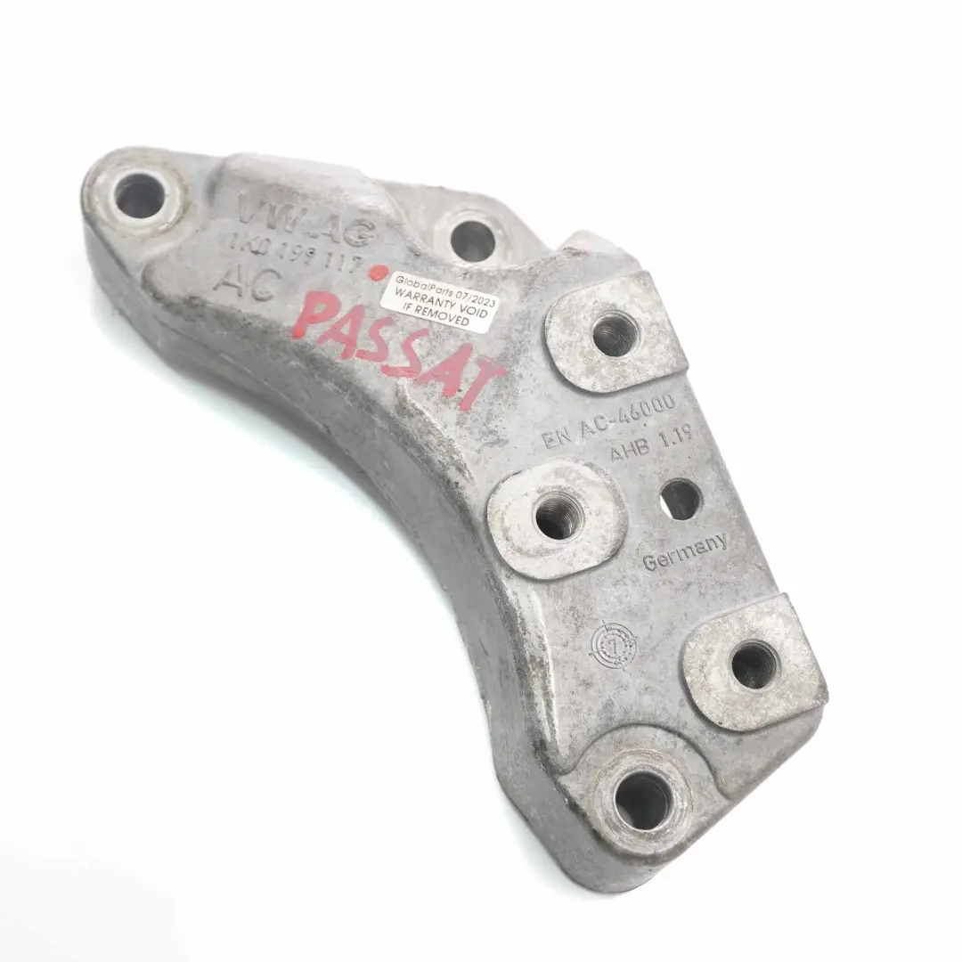  Soporte caja cambios Volkswagen Passat B6 Soporte transmisión manual - SKU 1K0199117 - Número de pieza 1K0199117
