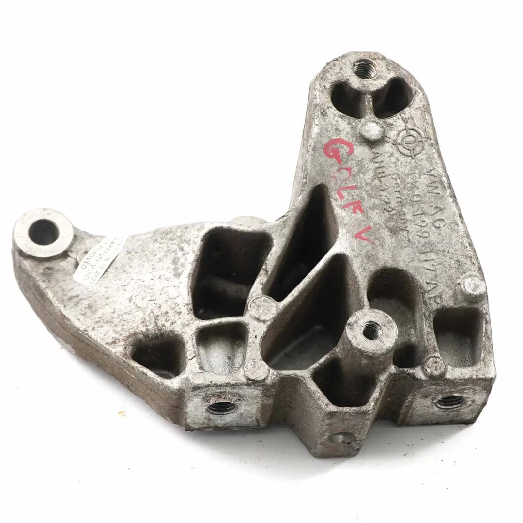 VW Golf 5 2.0 TDI Motor Soporte de la caja de cambios Soporte - SKU 1K0199117AP - Número de pieza 1K0199117AP