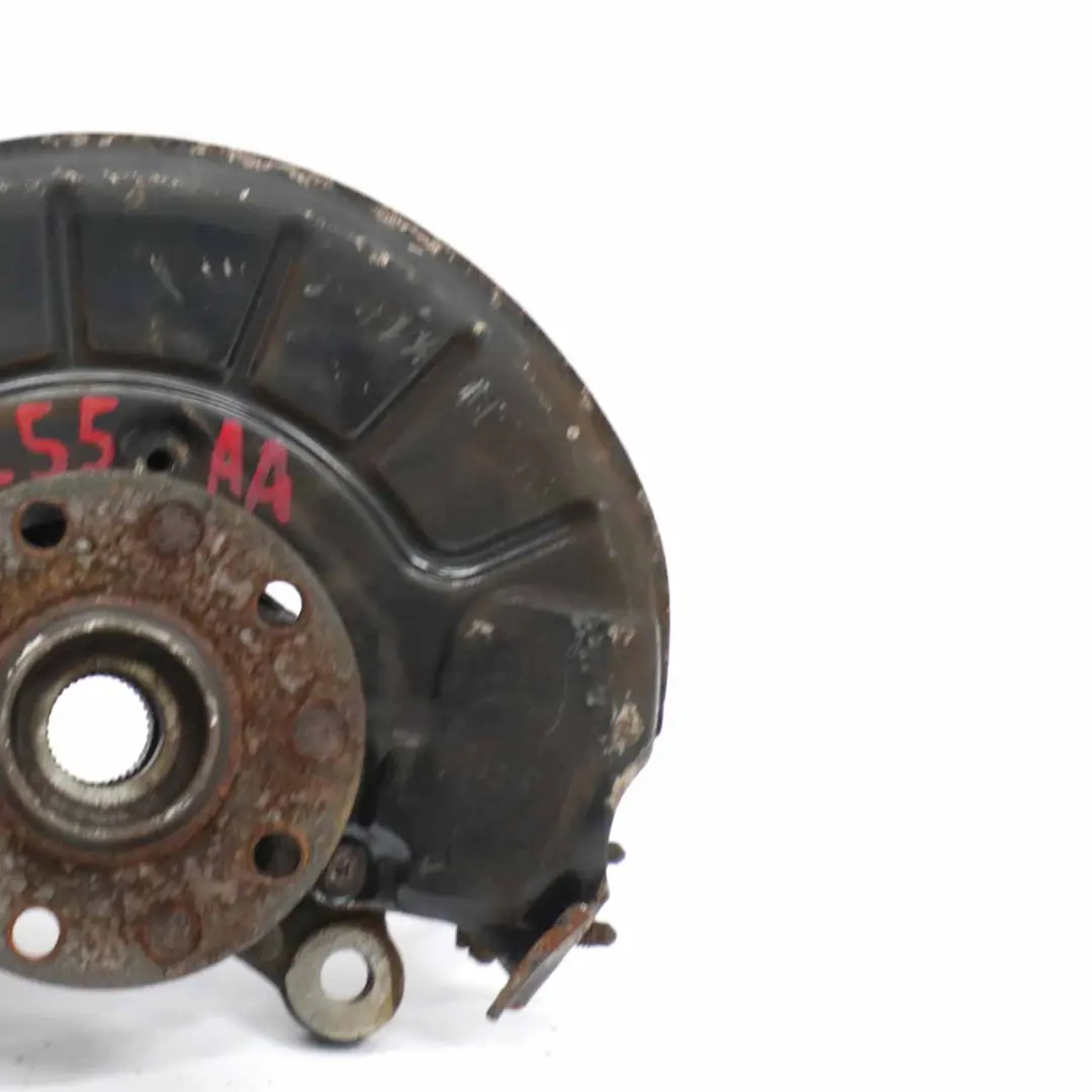 VW Golf 5 Wheel Carrier Front Left N/S Suspension Hub Mount Knuckle - SKU 1K0407255AA - Part number 1K0407255AA