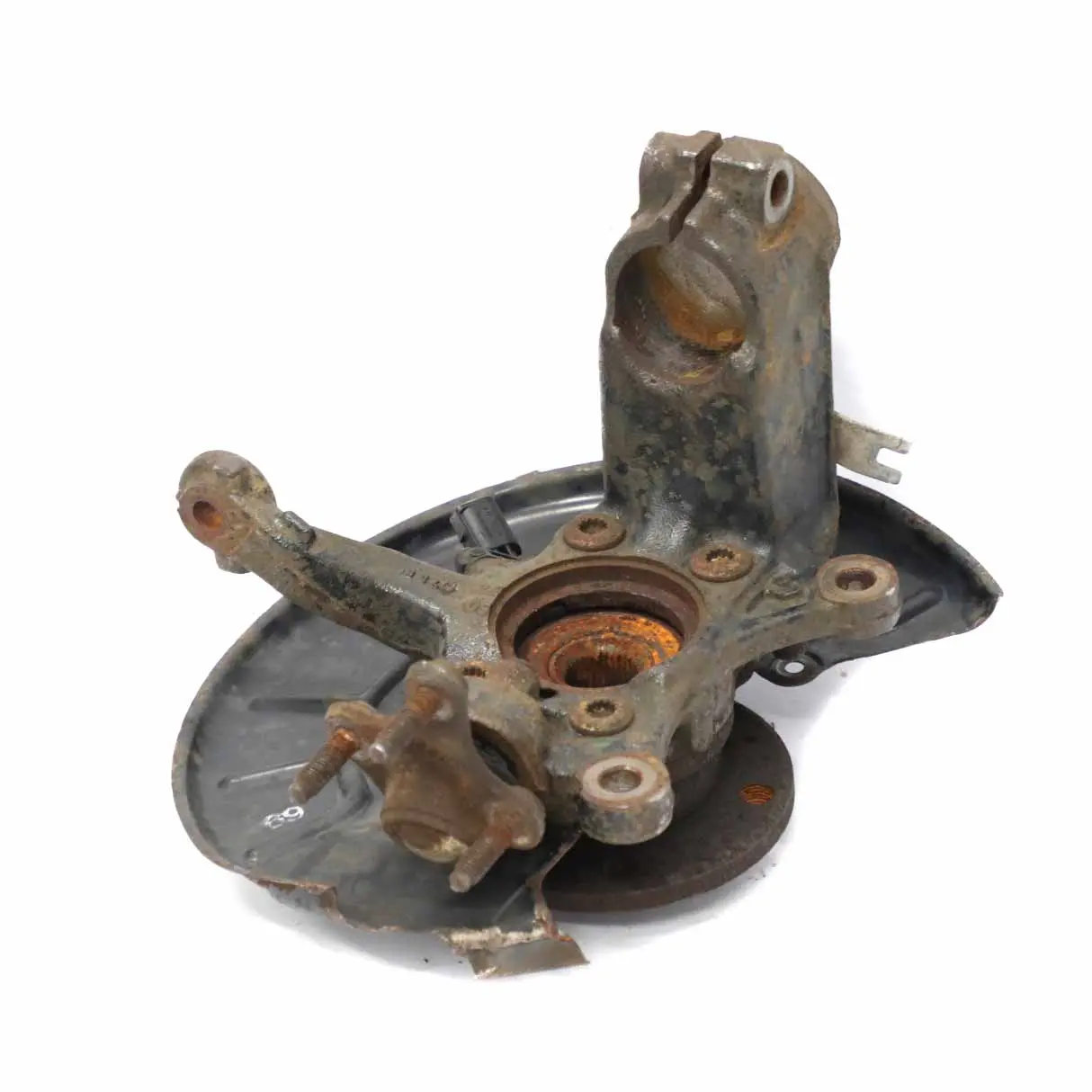 VW Golf 5 Rueda Delantera Izquierda Suspensión Cubo Montaje 1K0407255AA