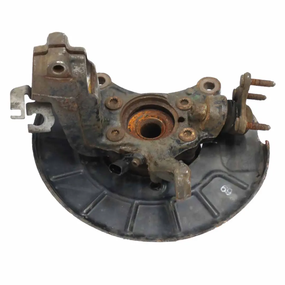 VW Golf 5 Wheel Carrier Front Left N/S Suspension Hub Mount Knuckle - SKU 1K0407255AA - Part number 1K0407255AA