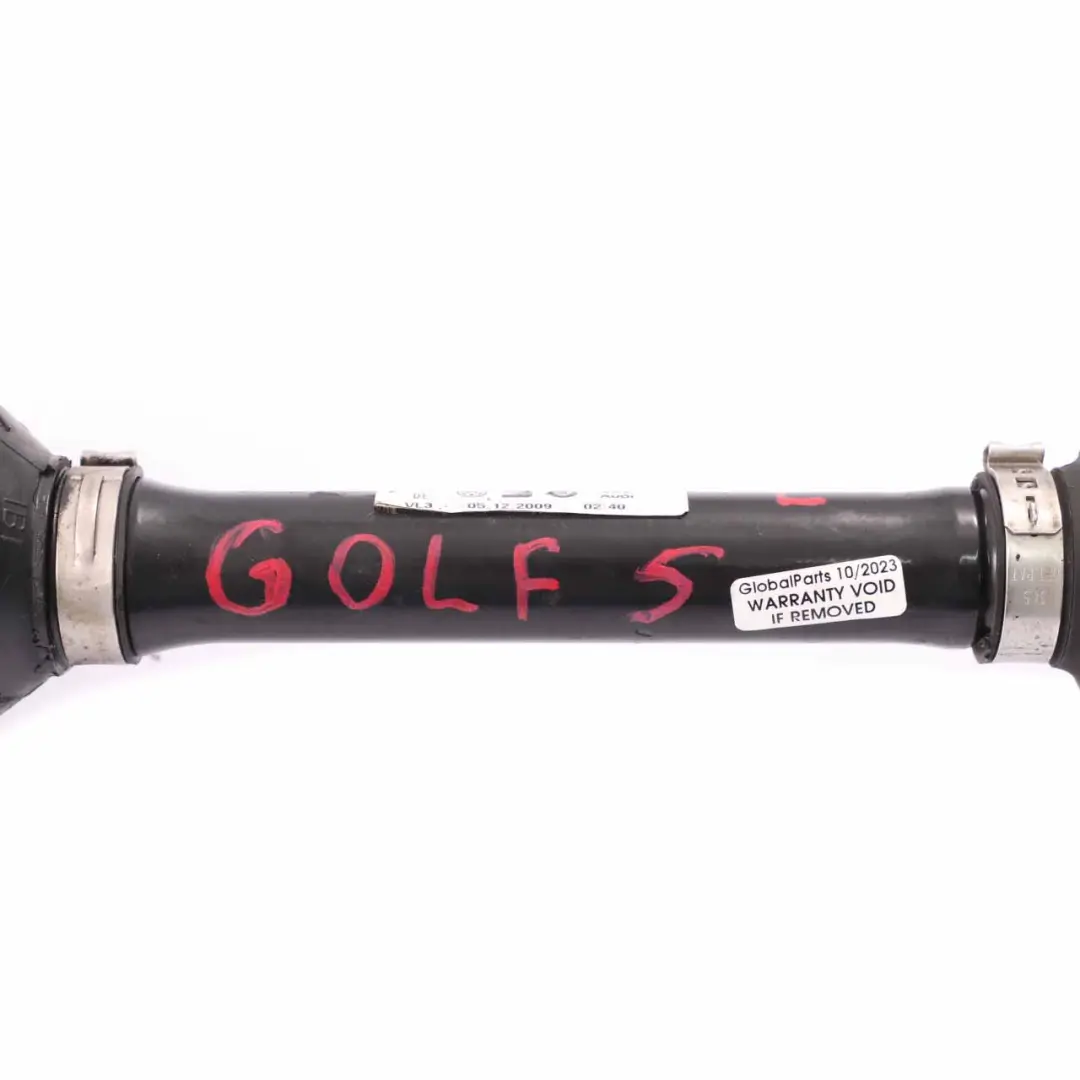 VW Golf 5 6 Driveshaft Axle Shaft Front Left N/S - SKU 1K0407271BJ - Part number 1K0407271BJ