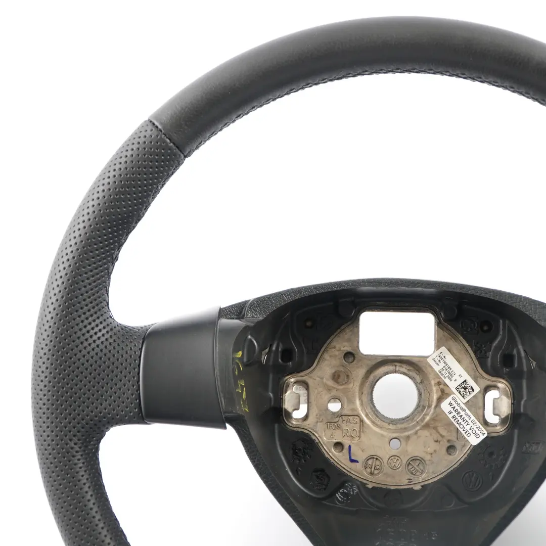 NUOVO Volante in pelle nera per VW Volkswagen Passat B6 con numero di parte 1K0419091BR VW Volkswagen Passat B6 NUOVO Volante in pelle nera - SKU 1K0419091BR-1 - Numero di parte 1K0419091BR