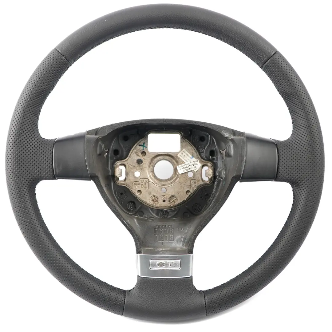 VW Volkswagen Golf 5 GT NUOVO Volante in pelle nera - SKU 1K0419091CJ-1 - Numero di parte 1K0419091CJ