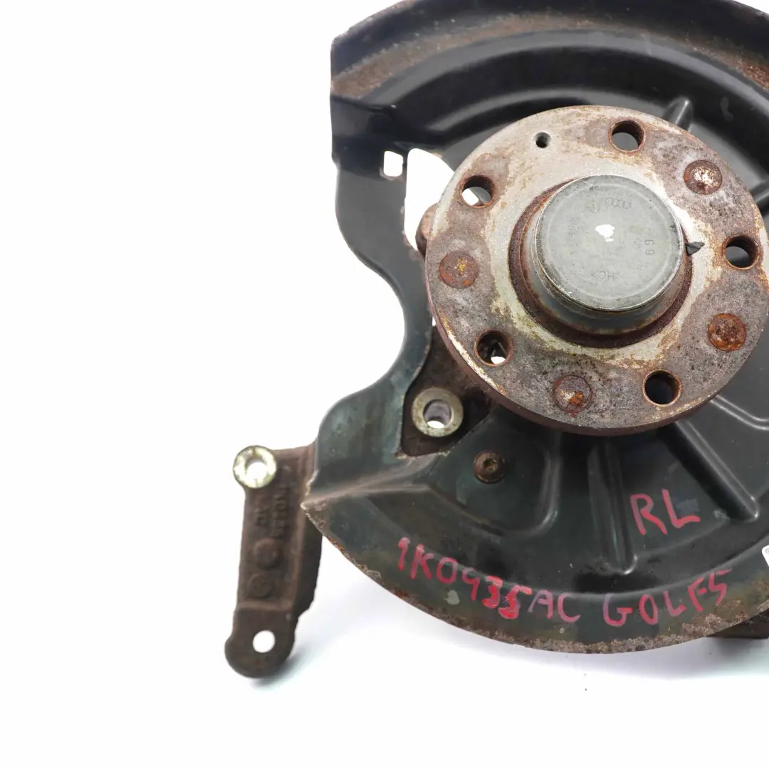 VW Volkswagen Golf 5 V Rueda trasera izquierda Suspensión Knuckle Mount - SKU 1K0435AC - Número de pieza 1K0435AC