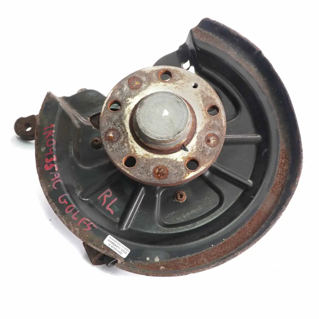 Carrier Rear Left N/S Suspension Knuckle Mount to VW Volkswagen Golf 5 V Wheel with Part number 1K0435AC VW Volkswagen Golf 5 V Wheel Carrier Rear Left N/S Suspension Knuckle Mount - SKU 1K0435AC - Part number 1K0435AC