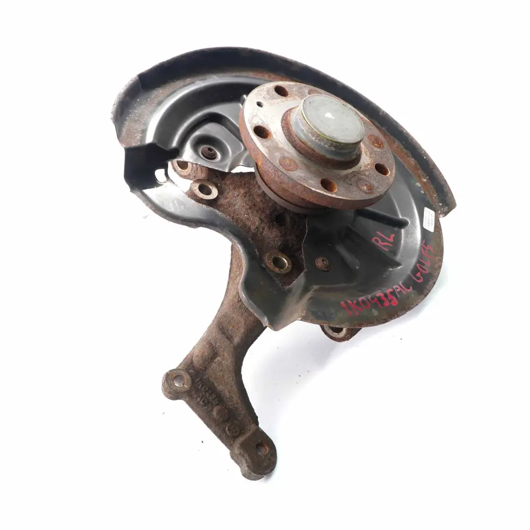 Carrier Rear Left N/S Suspension Knuckle Mount to VW Volkswagen Golf 5 V Wheel with Part number 1K0435AC VW Volkswagen Golf 5 V Wheel Carrier Rear Left N/S Suspension Knuckle Mount - SKU 1K0435AC - Part number 1K0435AC