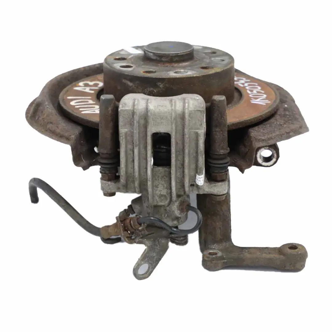 Porte-roue arrière gauche Arbre de sortie Jambe de suspension Audi A3 8P - SKU 1K0505435AB - Numéro de pièce 1K0505435AB