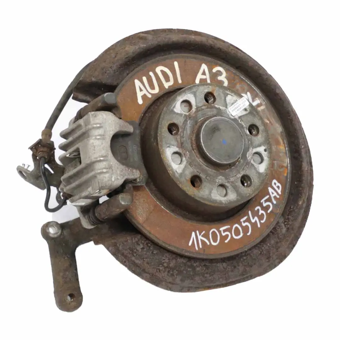 posteriore sinistro portaruota albero di uscita della sospensione per Audi A3 8P con numero di parte 1K0505435AB Audi A3 8P posteriore sinistro portaruota albero di uscita della sospensione - SKU 1K0505435AB - Numero di parte 1K0505435AB