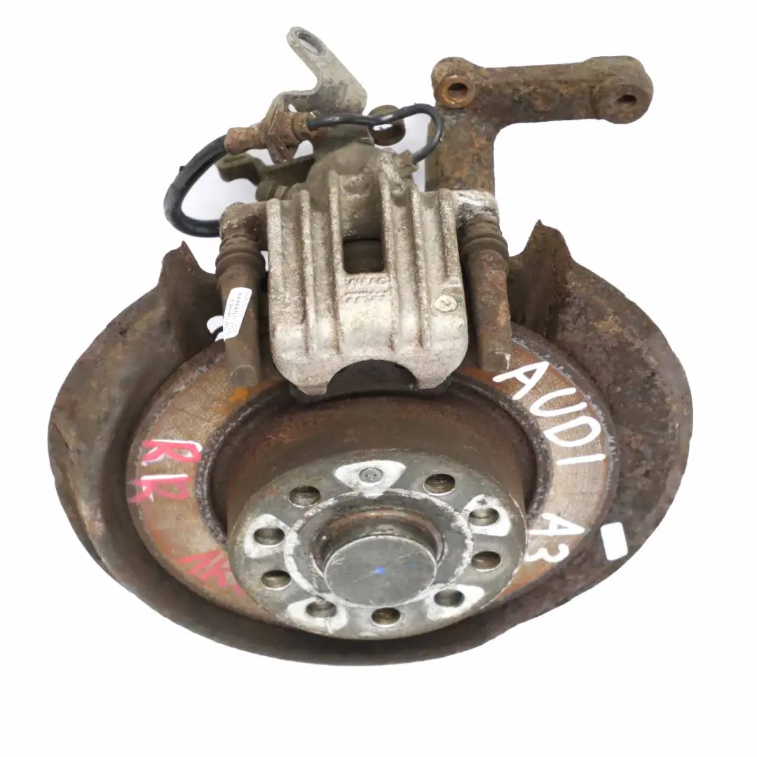 Audi A3 8P Porte-roue arrière droite Arbre de sortie Jambe de suspension - SKU 1K0505436AB - Numéro de pièce 1K0505436AB