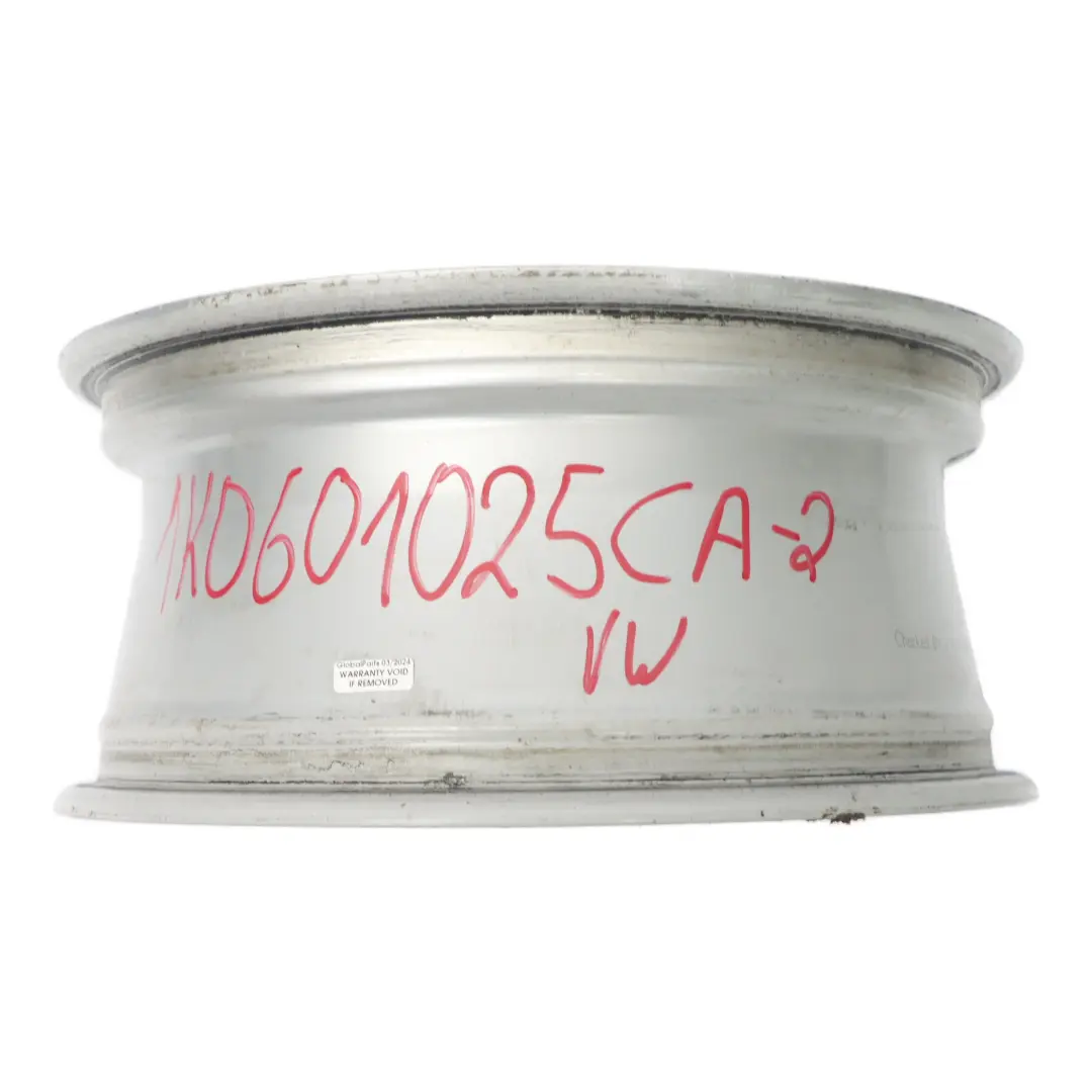 VW Volkswagen Golf 5 Silver Wheel Alloy Rim 15" ET:50 6,5J - SKU 1K0601025CA-2 - Part number 1K0601025CA