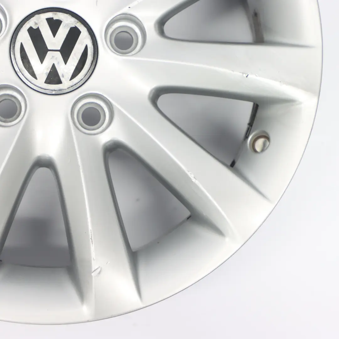 VW Volkswagen Golf 5 Silver Wheel Alloy Rim 15" ET:50 6,5J - SKU 1K0601025CA-3 - Part number 1K0601025CA