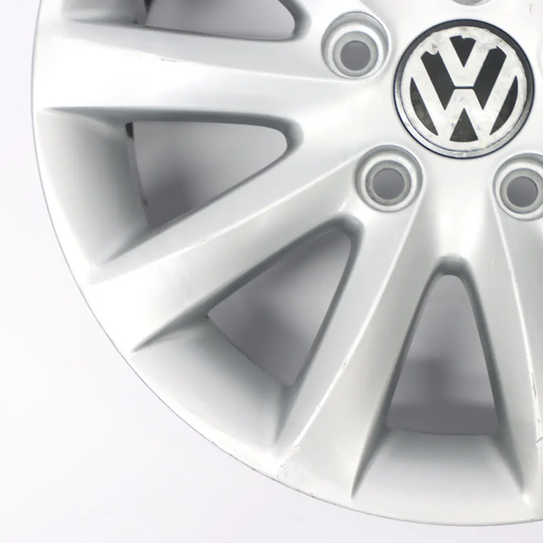 VW Volkswagen Golf 5 Silver Wheel Alloy Rim 15" ET:50 6,5J - SKU 1K0601025CA-3 - Part number 1K0601025CA