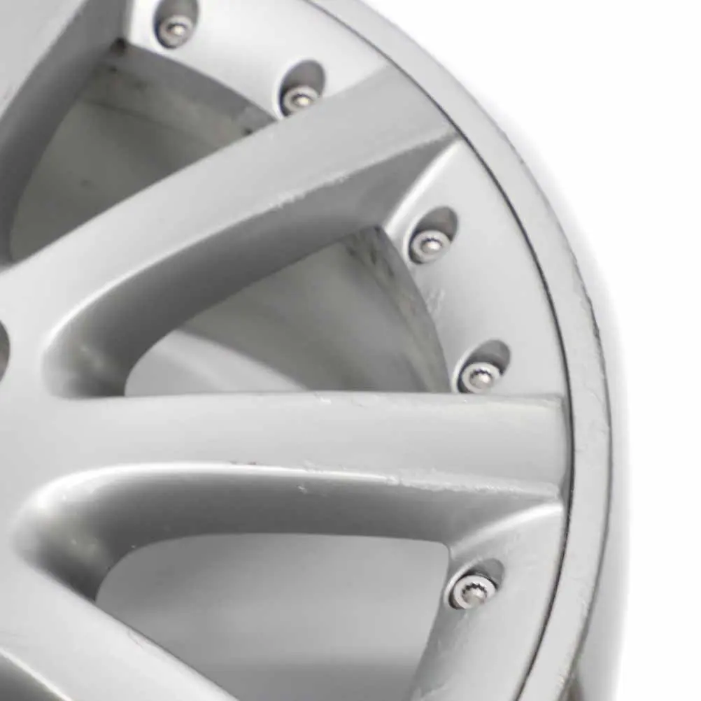 VW Volkswagen Golf 5 V 6 VI Silver Wheel Alloy Rim 17" ET:54 7J - SKU 1K0601025K-2 - Part number 1K0601025K