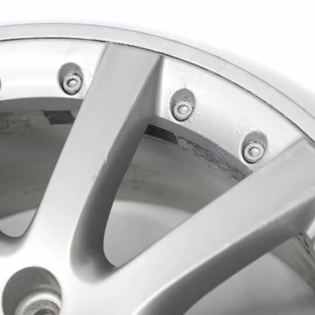 VW Volkswagen Golf 5 V 6 VI Silver Wheel Alloy Rim 17" ET:54 7J - SKU 1K0601025K-3 - Part number 1K0601025K