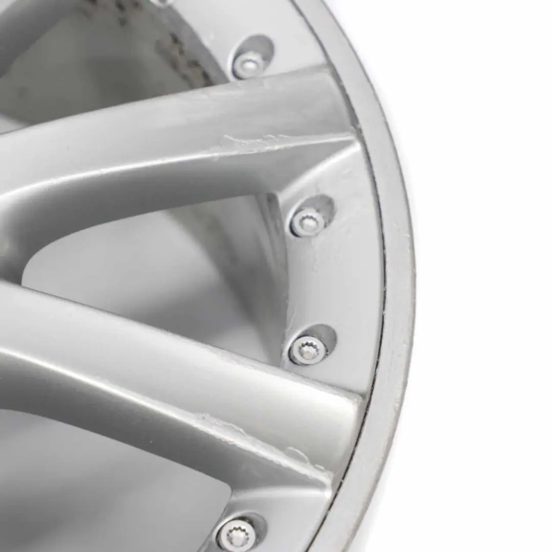 VW Volkswagen Golf 5 V 6 VI Silver Wheel Alloy Rim 17" ET:54 7J - SKU 1K0601025K-3 - Part number 1K0601025K