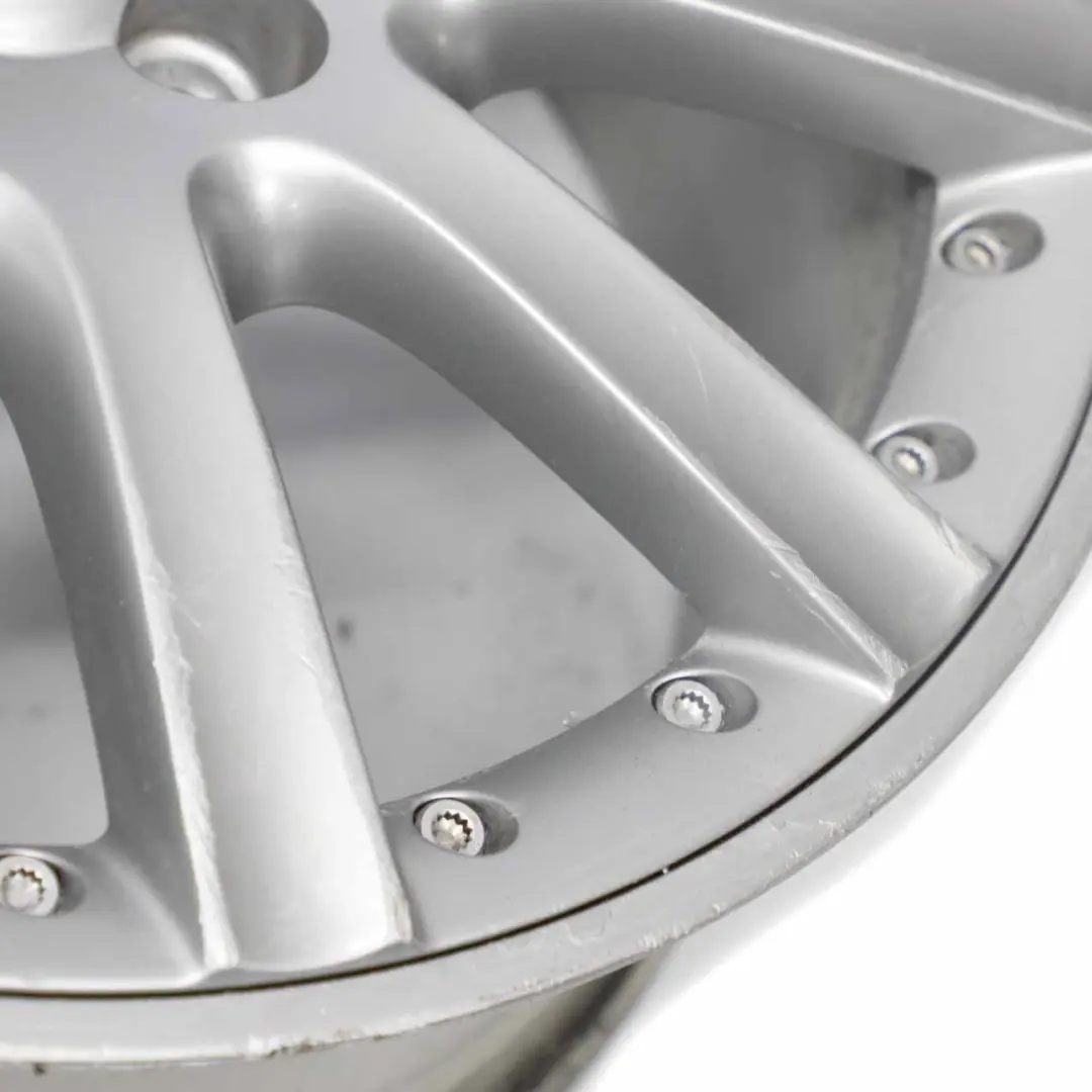 VW Volkswagen Golf 5 V 6 VI Silver Wheel Alloy Rim 17" ET:54 7J - SKU 1K0601025K-4 - Part number 1K0601025K