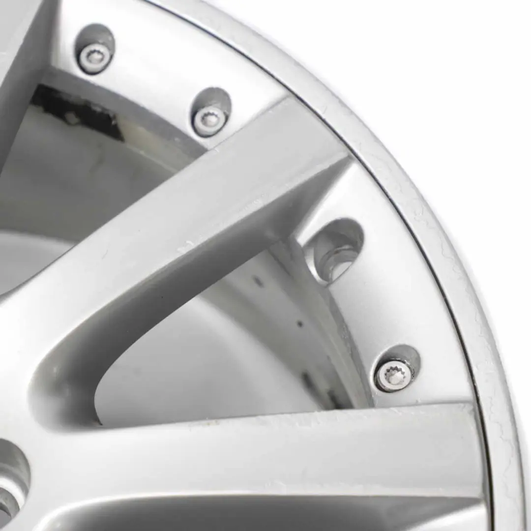 VW Volkswagen Golf 5 V 6 VI Silver Wheel Alloy Rim 17" ET:54 7J - SKU 1K0601025K-4 - Part number 1K0601025K