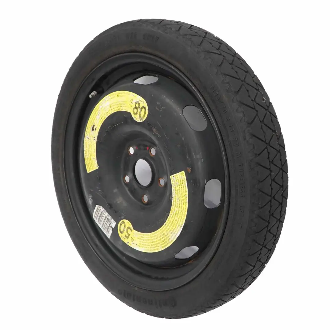 Volkswagen Golf Mk6 VI Koło Zapasowe R18 125/70 - SKU 1K0601027AP - Numer Części 1K0601027AP