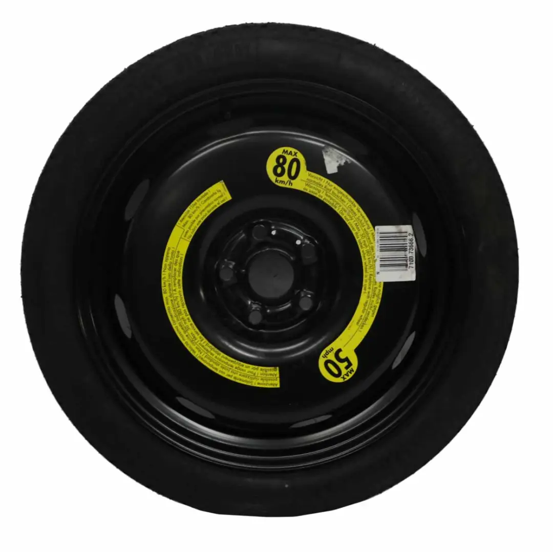  Ruota di scorta Audi A3 8P Ruota compatta R18 125/70 - SKU 1K0601027B - Numero di parte 1K0601027B