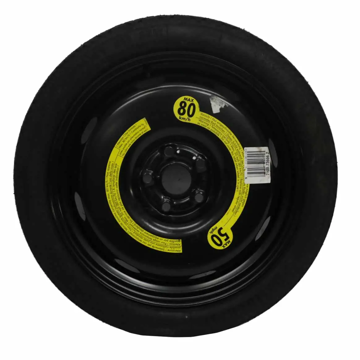 Ruota di scorta Audi A3 8P Ruota compatta R18 125/70 1K0601027B