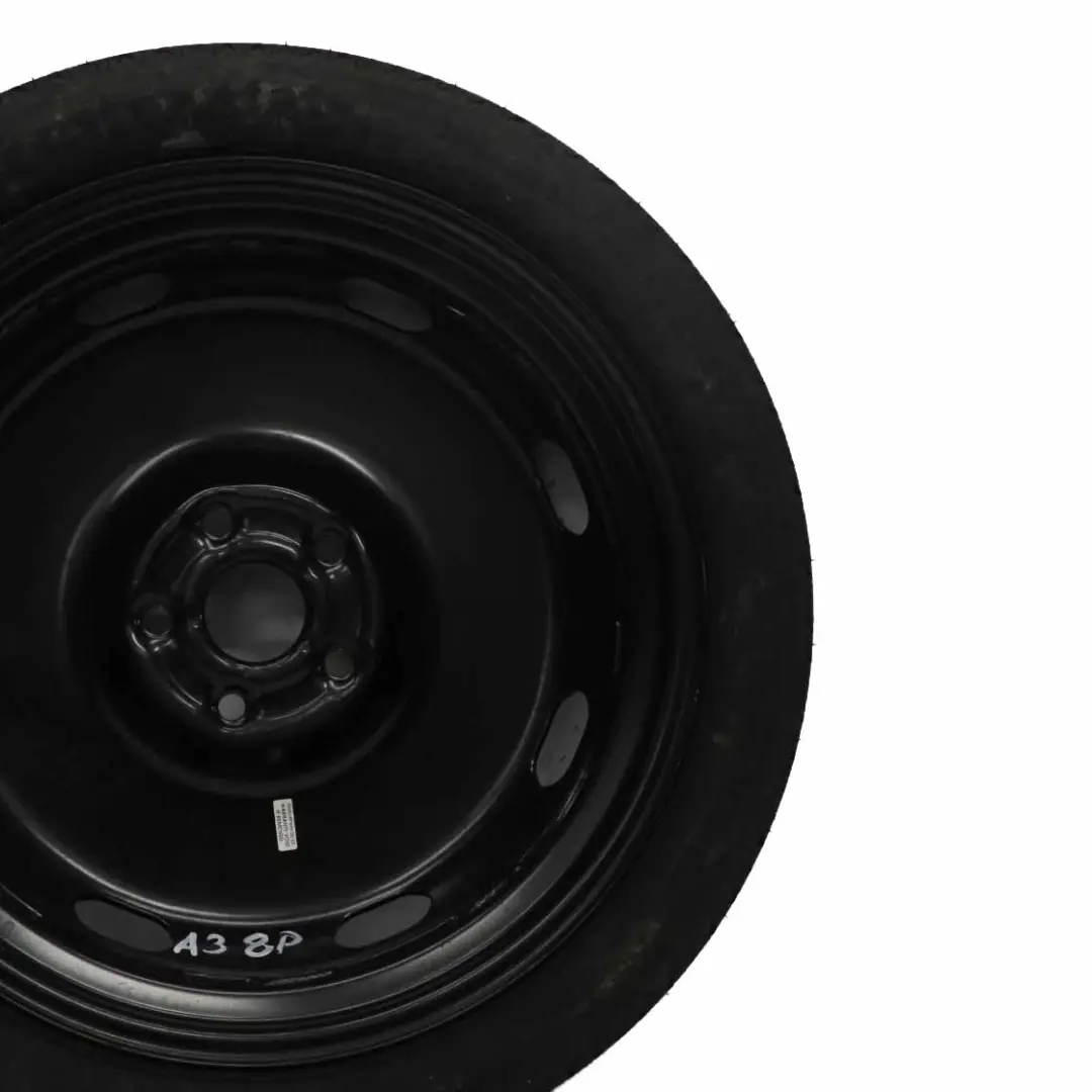 Koło Zapasowe Dojazdowe R18 125/70 do Audi A3 8P o numerze 1K0601027B Audi A3 8P Koło Zapasowe Dojazdowe R18 125/70 - SKU 1K0601027B - Numer Części 1K0601027B