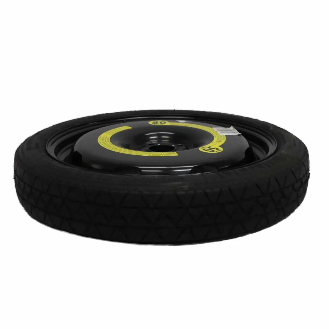 Roue de secours Audi A3 8P Roue compacte R18 125/70 pour à propos du numéro de pièce 1K0601027B Roue de secours Audi A3 8P Roue compacte R18 125/70 - SKU 1K0601027B - Numéro de pièce 1K0601027B