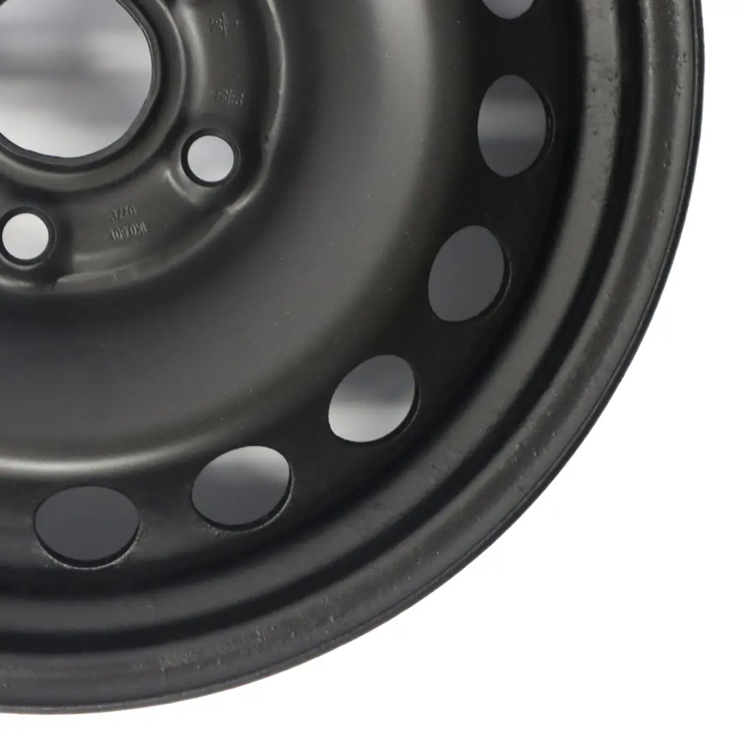 VW Volkswagen Golf 5 Cerchio in acciaio nero 15'' 6J ET:47 - SKU 1K0601027C - Numero di parte 1K0601027C