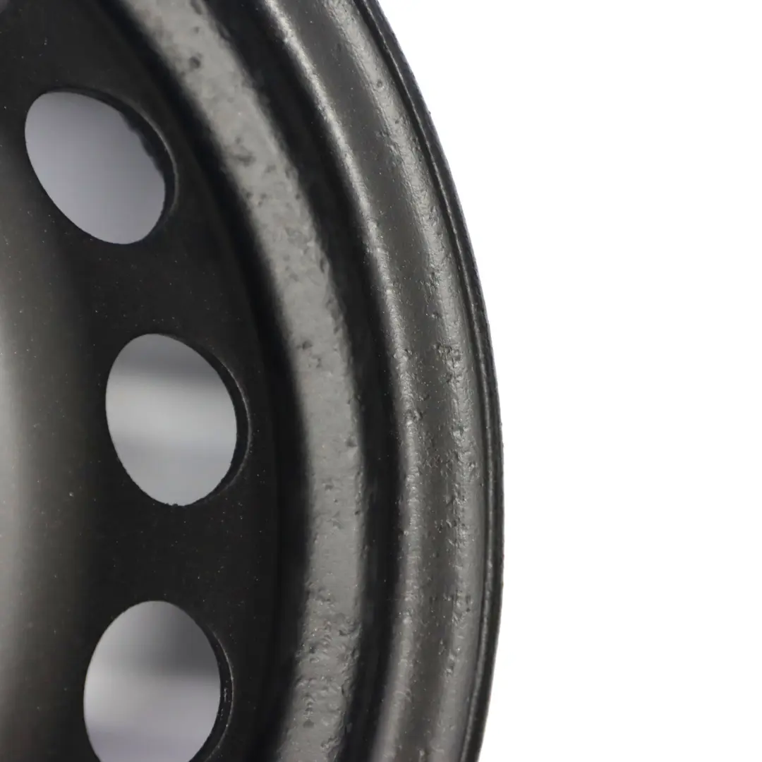 VW Volkswagen Golf 5 Schwarz Stahl felge 15'' 6J ET:47 - SKU 1K0601027C - Teilenummer 1K0601027C