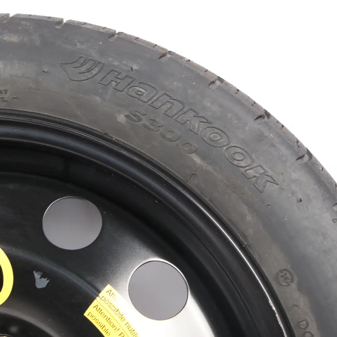 Ruota di scorta Audi A3 8P VW Golf 5 Ruota compatta in acciaio R16 3,5J 125/70 per con numero di parte 1K0601027F Ruota di scorta Audi A3 8P VW Golf 5 Ruota compatta in acciaio R16 3,5J 125/70 - SKU 1K0601027F - Numero di parte 1K0601027F