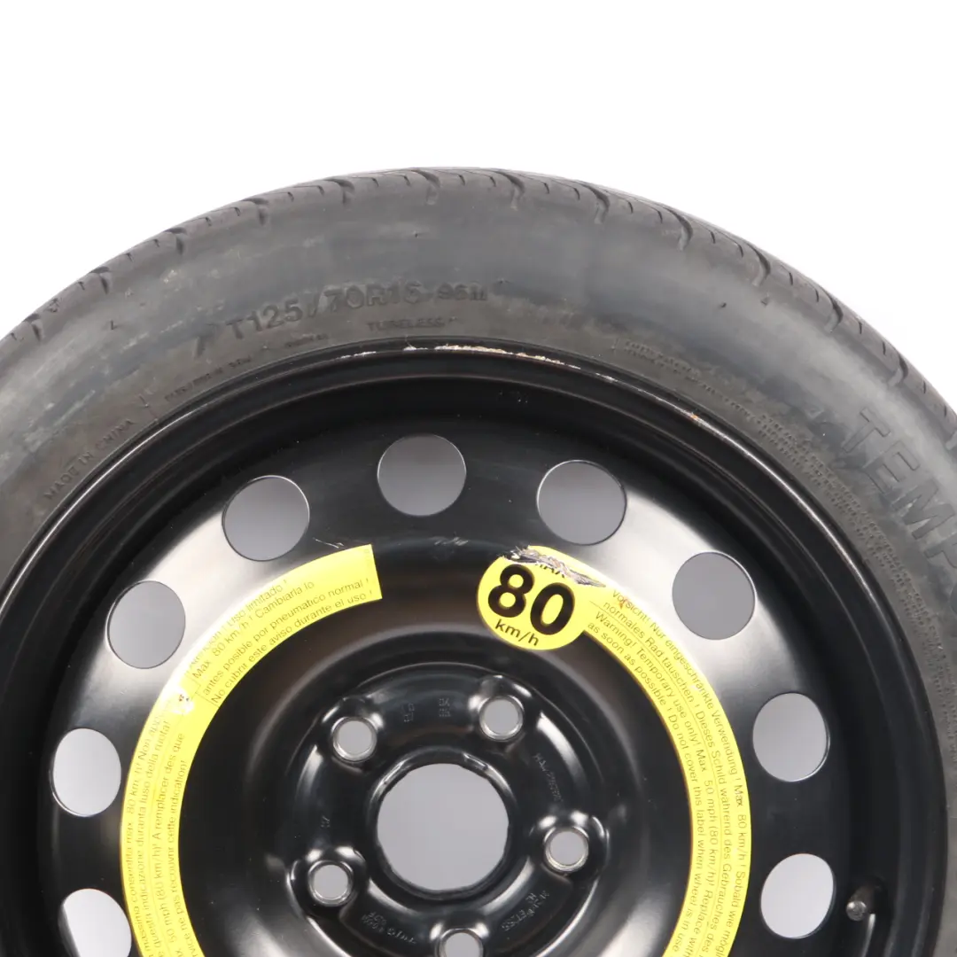 Dojazdówka Opona Hankook R16 3,5J 125/70 ET:25,5 do Audi A3 8P o numerze 1K0601027F Audi A3 8P Dojazdówka Opona Hankook R16 3,5J 125/70 ET:25,5 - SKU 1K0601027F - Numer Części 1K0601027F