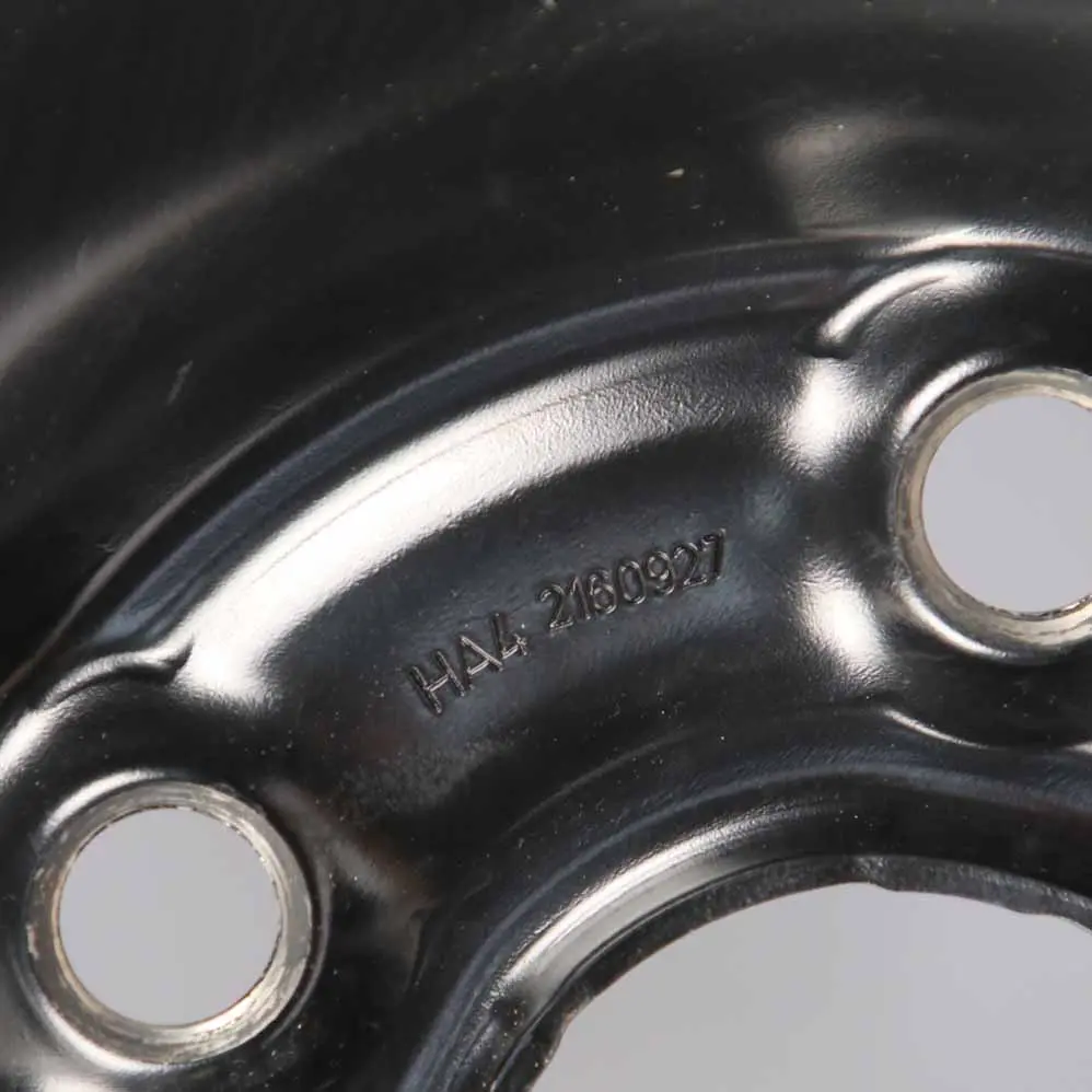  Rueda de repuesto Audi A3 8P VW Golf 5 Rueda compacta Acero R16 3,5J 125/70 - SKU 1K0601027F - Número de pieza 1K0601027F