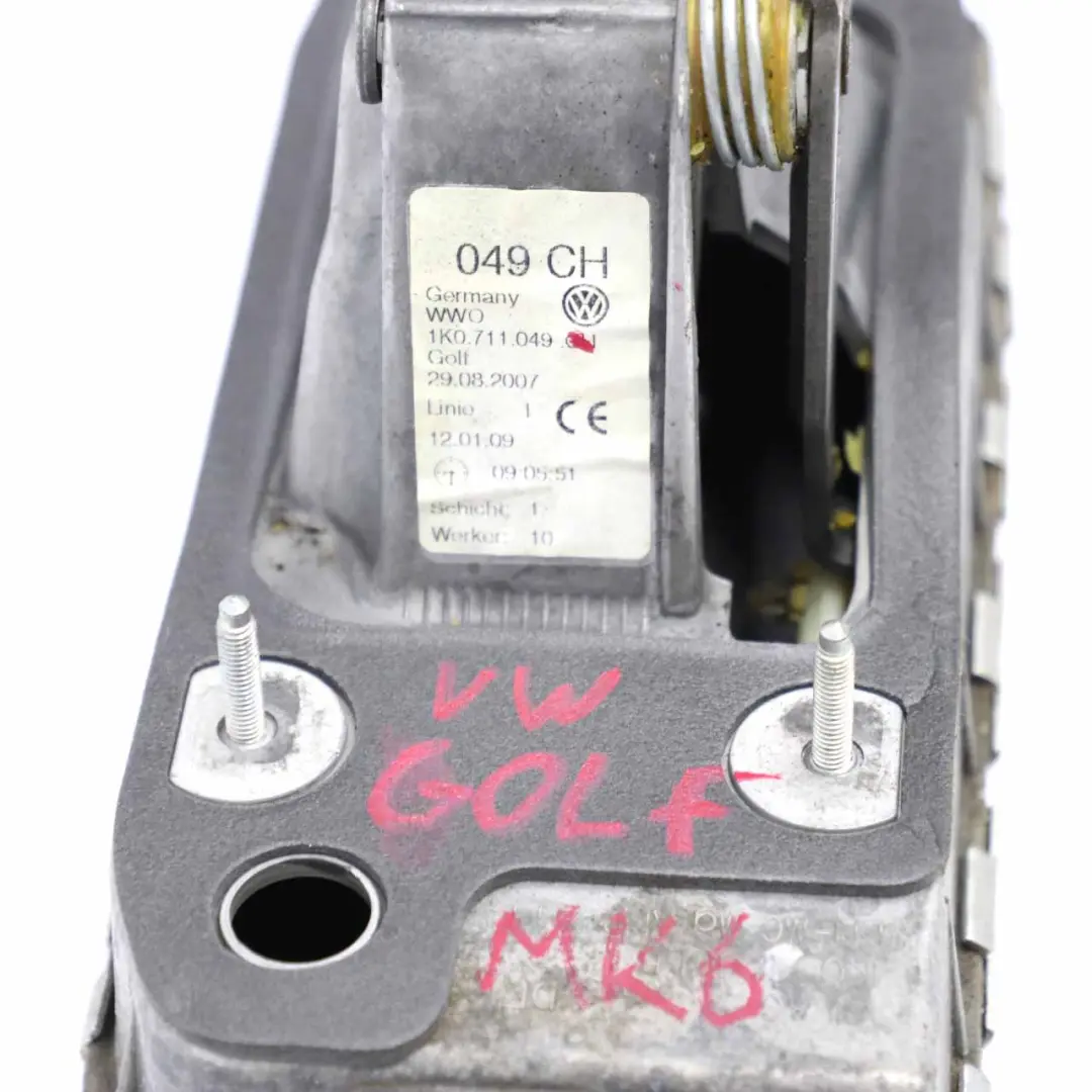 Caja cambios manual Selector marchas Enlace 1K0711049 VW Volkswagen Golf 6 - SKU 1K0711050A - Número de pieza 1K0711050A