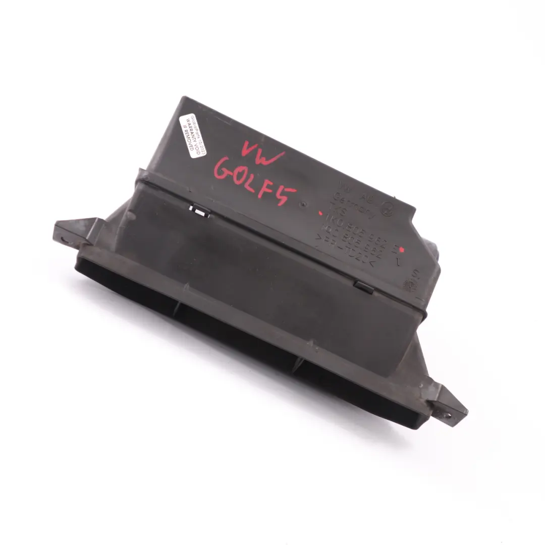 VW GolfMK 5 6 Audi A3 Canal de admisión de aire Conducto guía - SKU 1K0805962E - Numéro de pièce 1K0805962E