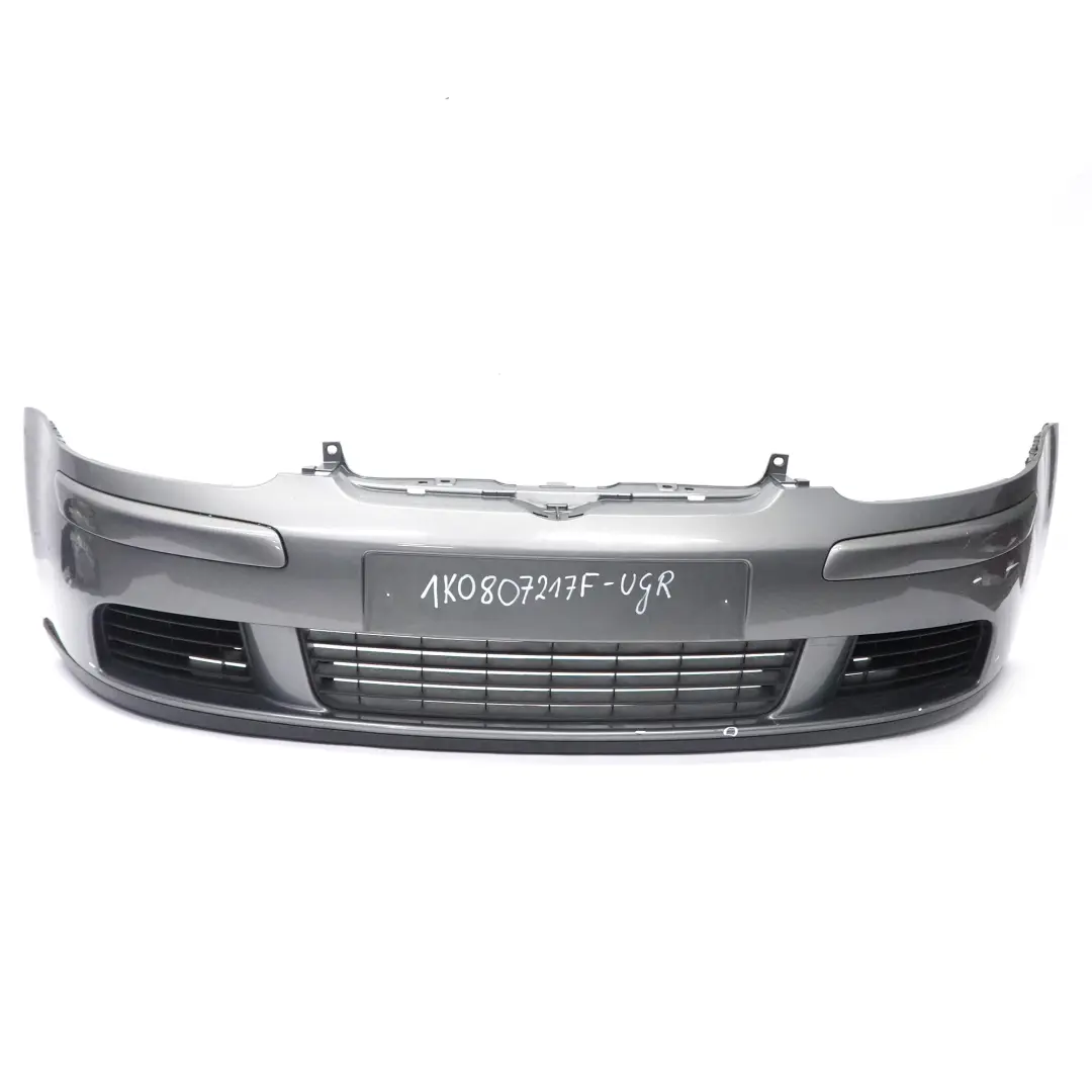 Volkswagen VW Golf Mk5 Bumper Front Trim Panel Cover United Grey Metallic - LA7T - SKU 1K0807217F-UGR - Part number 1K0807217F