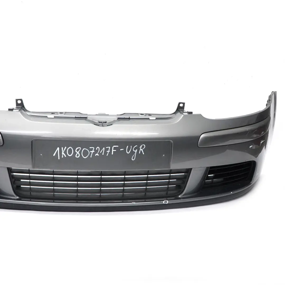 Volkswagen VW Golf Mk5 Bumper Front Trim Panel Cover United Grey Metallic - LA7T - SKU 1K0807217F-UGR - Part number 1K0807217F