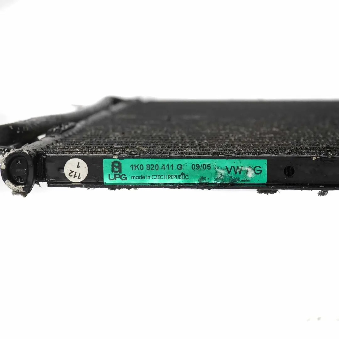 Audi A3 8P Radiateur Refroidisseur d'eau Climatisation A/C Condenseur - SKU 1K0820411G - Numéro de pièce 1K0820411G