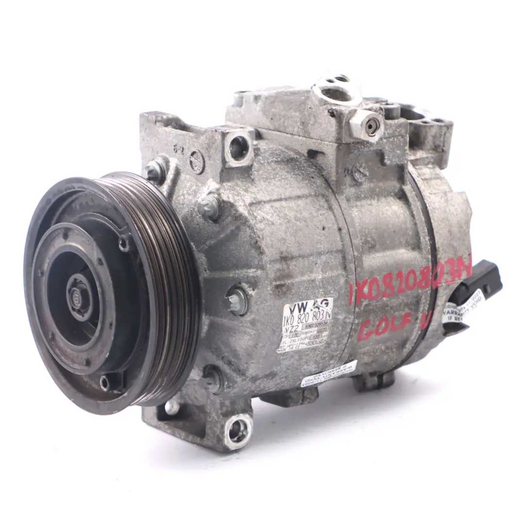 Aire Acondicionado Compresor A/C Bomba para VW Volkswagen Golf 5 con número de pieza 1K0820803N VW Volkswagen Golf 5 Aire Acondicionado Compresor A/C Bomba - SKU 1K0820803N - Número de pieza 1K0820803N