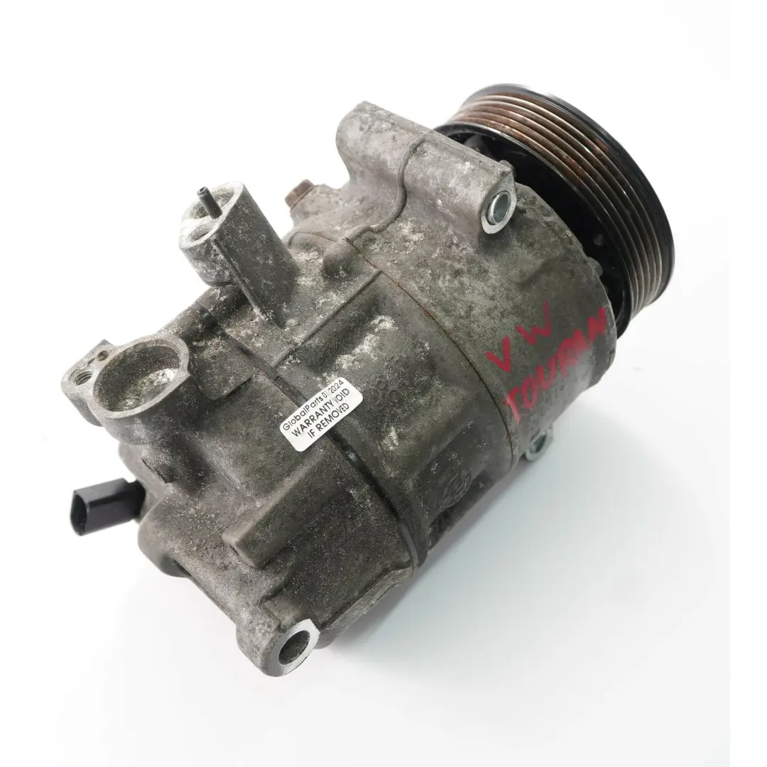 Con Conditioning Compressor A/C to Audi VW Touran 1T Seat Skoda Air with Part number 1K0820859Q Audi VW Touran 1T Seat Skoda Air Con Conditioning Compressor A/C - SKU 1K0820859Q - Part number 1K0820859Q