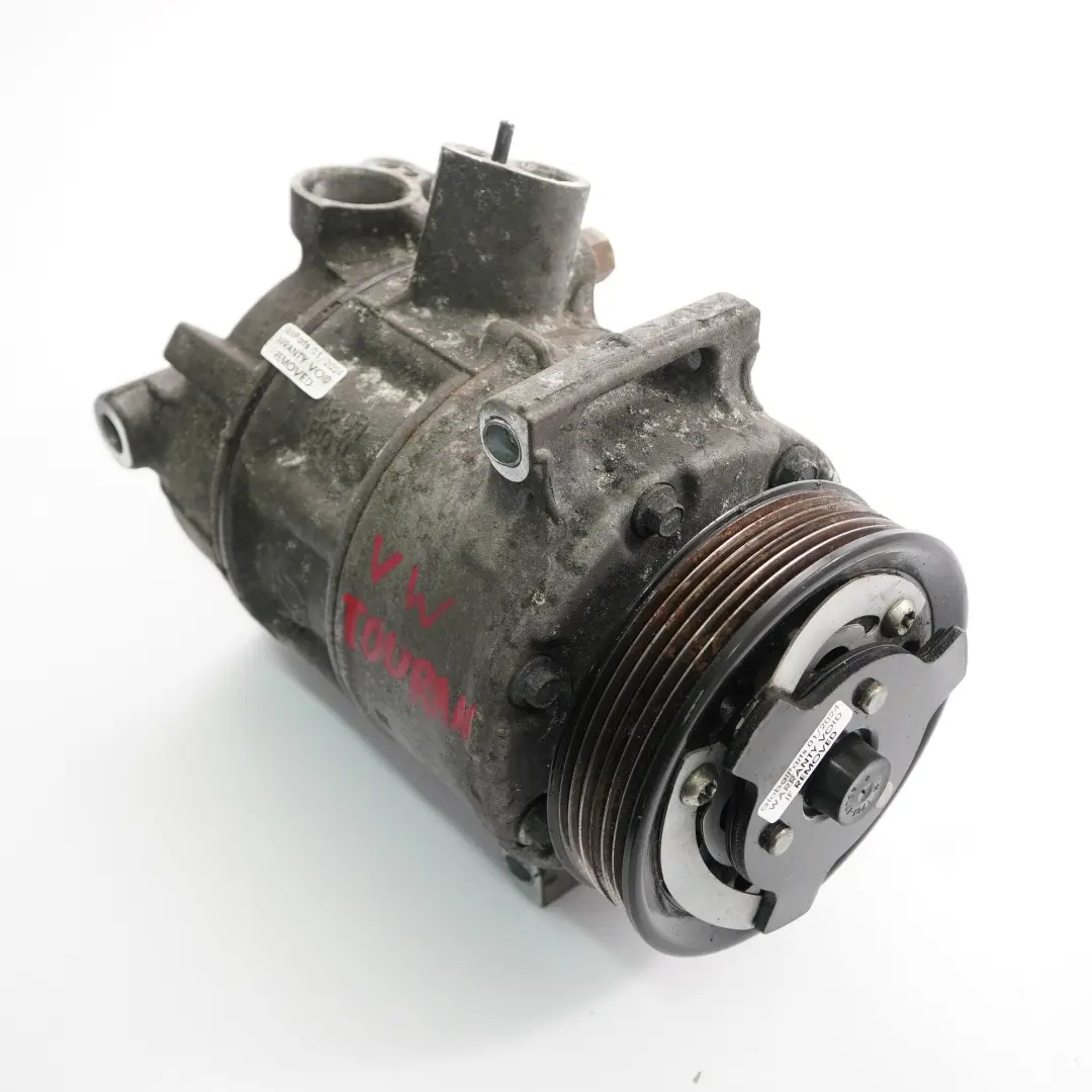 Con Conditioning Compressor A/C to Audi VW Touran 1T Seat Skoda Air with Part number 1K0820859Q Audi VW Touran 1T Seat Skoda Air Con Conditioning Compressor A/C - SKU 1K0820859Q - Part number 1K0820859Q