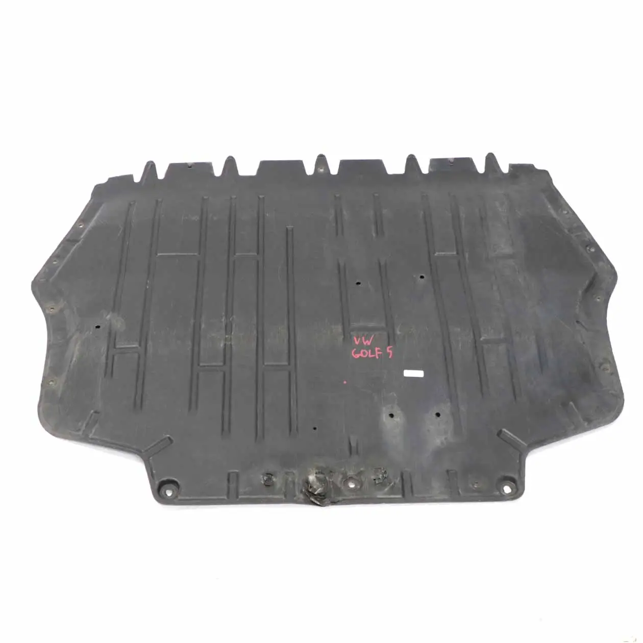 Volkswagen Golf 5 Panel bajo suelo Cubierta bandeja inferior motor 1K0825237AG
