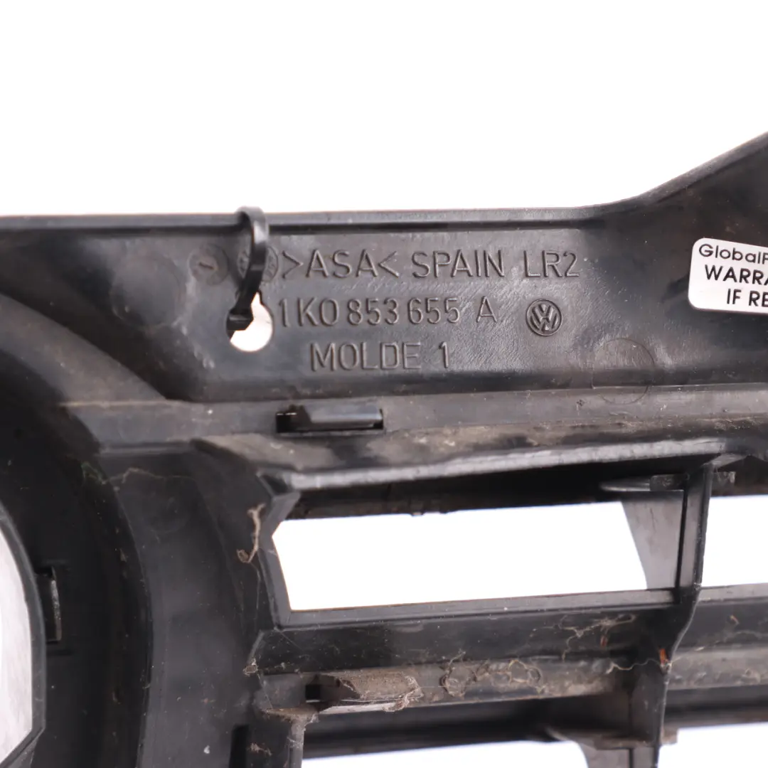 Hood Bonnet Grille Radiator Cover Trim Panel United Grey to Volkswagen VW Golf V with Part number 1K0853655A Volkswagen VW Golf V Hood Bonnet Grille Radiator Cover Trim Panel United Grey - SKU 1K0853655A-UGR - Part number 1K0853655A