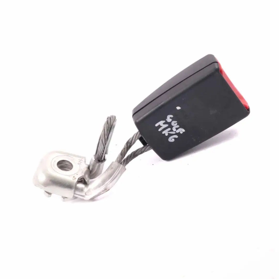 Volkswagen VW Golf V Rear Centre Middle Safety Seat Belt Buckle Latch - SKU 1K0857740M - Part number 1K0857740M